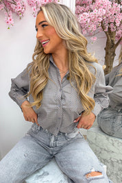 Check it out blouse - Lt. grijs