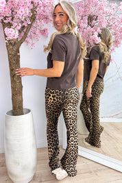 Basic T-shirt - Dk. Bruin