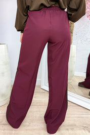Always in style stripe pantalon - Bordeaux