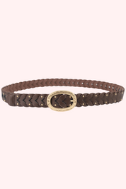 Always a cowgirl belt - brown