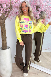 Florida sweater - Geel
