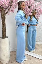 Chill moments comfy co-ord - Sky blue