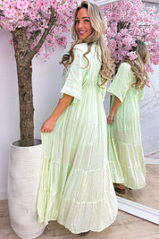 Hawaii beach dress - Mint