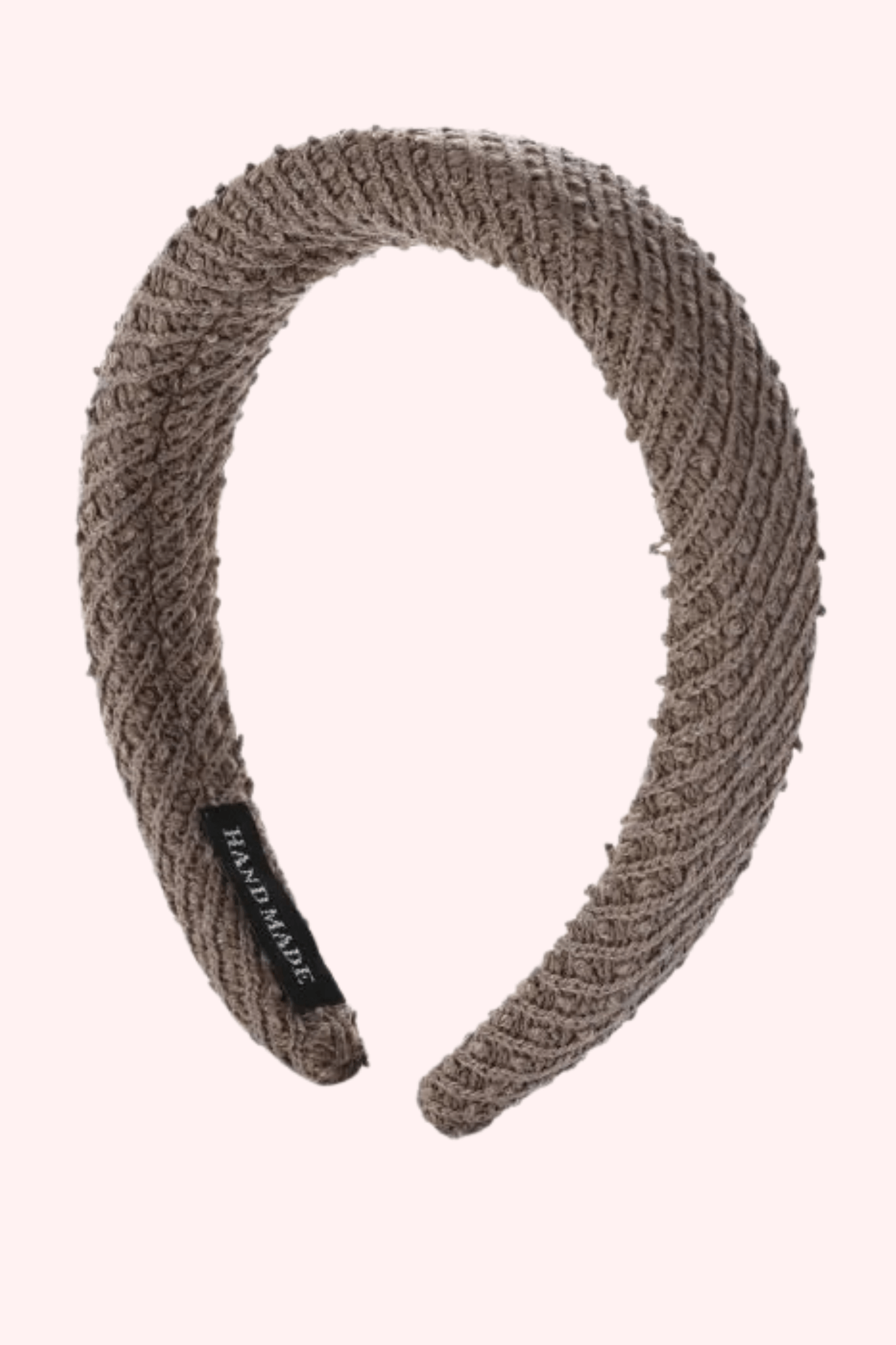 Finishing touch diadeem - Dk. taupe