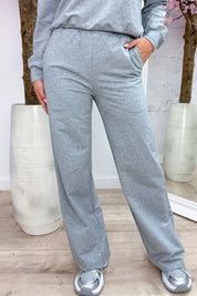 Comfy in diamonds jogger - Lt. grijs