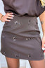 A little something shiny skirt - Bruin