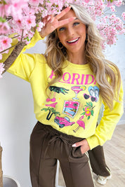 Florida sweater - Geel
