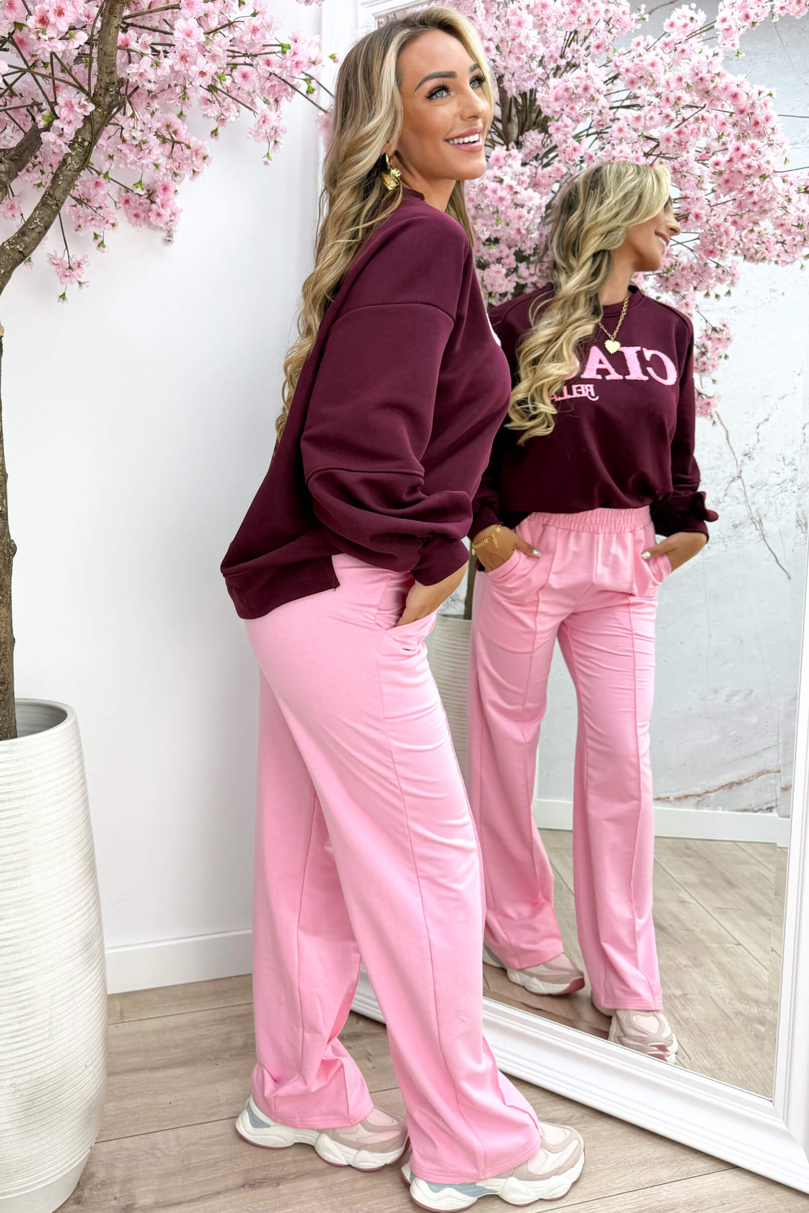 Ciao Bella Pullover R50530 - Bordeaux