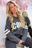Iconic club knitted sweater - Dk. gray