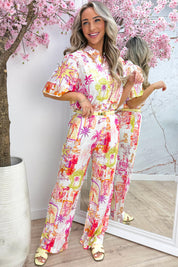 Paradise memories blouse - Wit