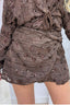 Dreamy sequin skort - Brown