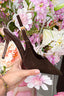 Escarpins à bride arrière élégance en daim - Marron