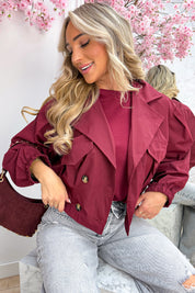 Poffie trenchcoat - Bordeaux