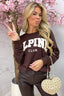 Pull teddy club alpin - Marron