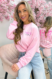 Nice everything sweater - Roze