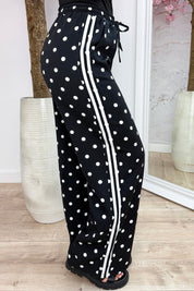 Yours to keep polkadot pantalon - Zwart