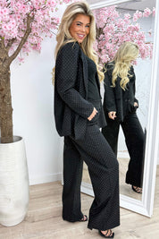 Diamond dreams co-ord - Zwart