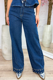 Cool girl straight leg jeans - Jeans blue