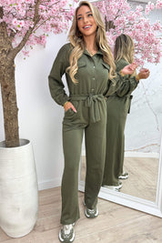 Comfy all day jumpsuit - Army