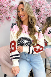 California 23 sweater - Roze