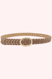 Always a cowgirl riem - Taupe