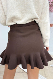 Flairy skirt - Bruin