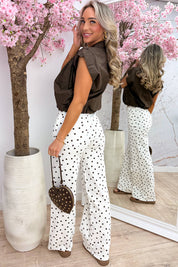 Famous cotton blouse - Bruin