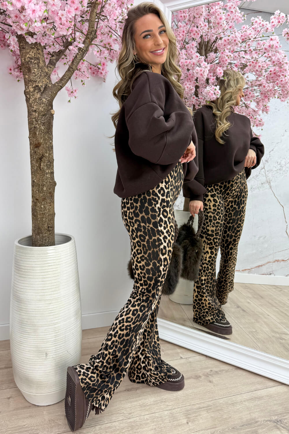 Cozy crush sweater - Bruin