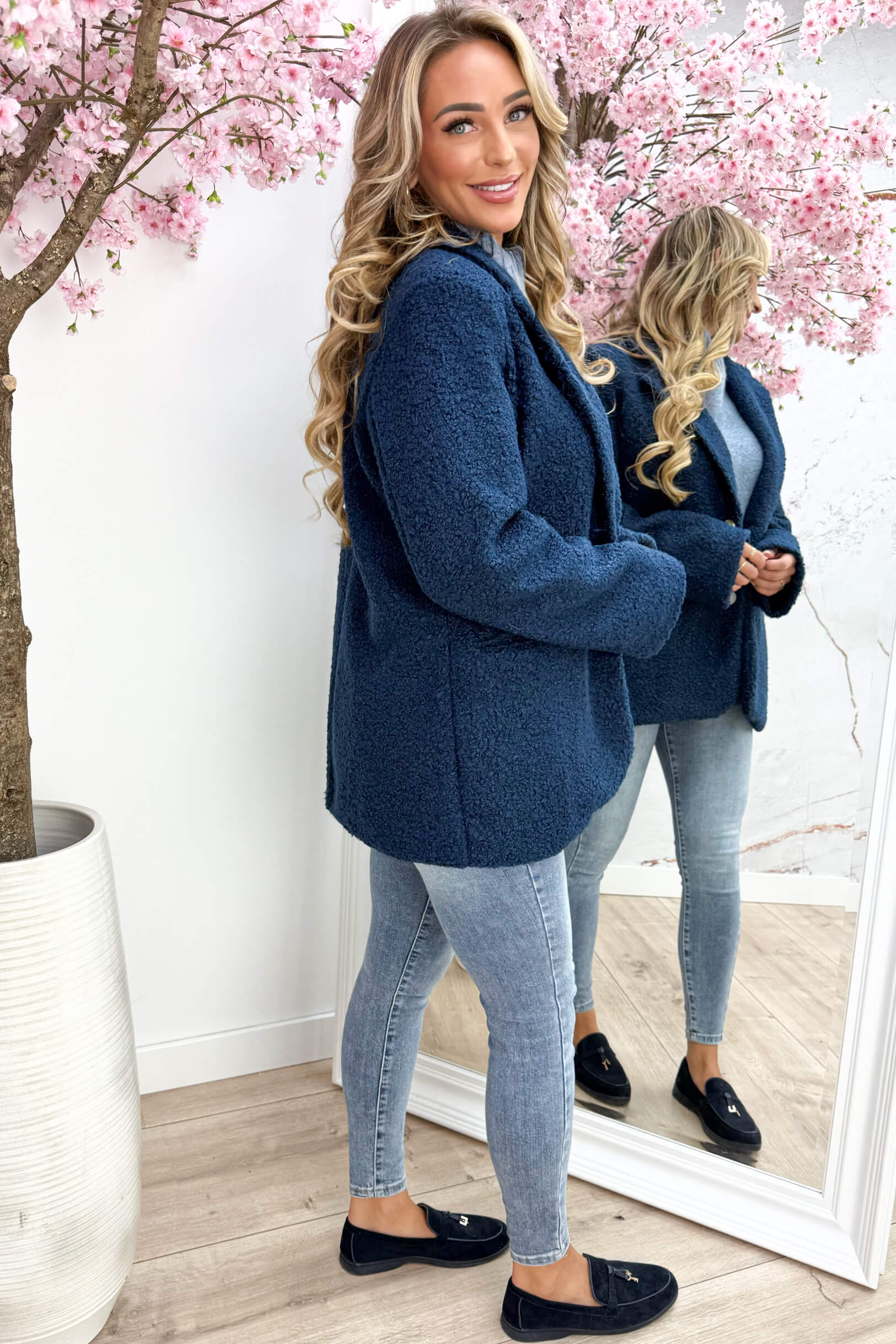 Teddy blazer - Navy