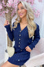 Knit to be together co-ord - Navy