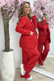 Classy blazer - Rood