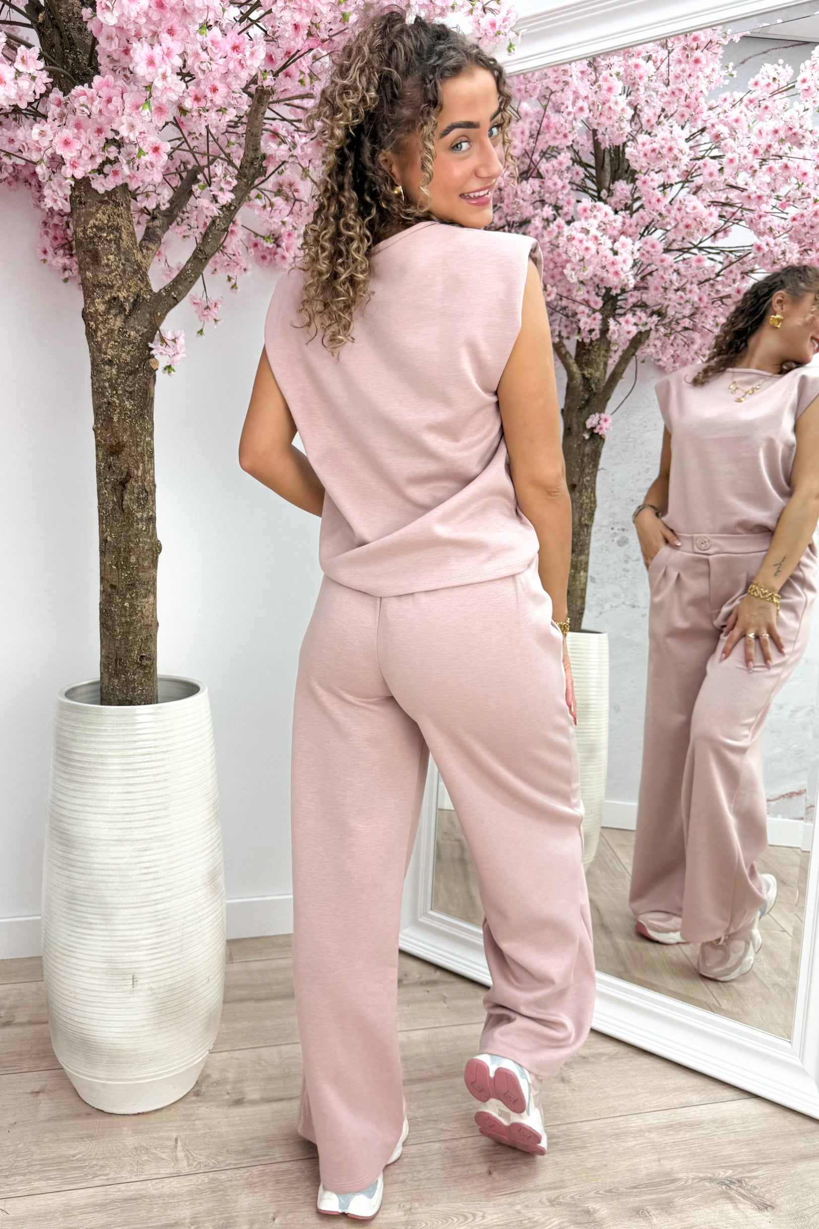 L'air mignon mais confortable co -gor - vieux rose