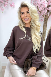 Ciao ciao sweater - Dk. Bruin