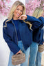Fall for me vilt jacket - Navy