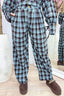 Check it twice pants - Sky blue