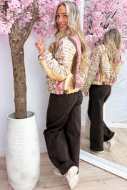 Safari bomber - Taupe