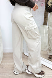 Cargo pantalon pants - Lt. beige