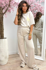 LA comfy co-ord - Beige