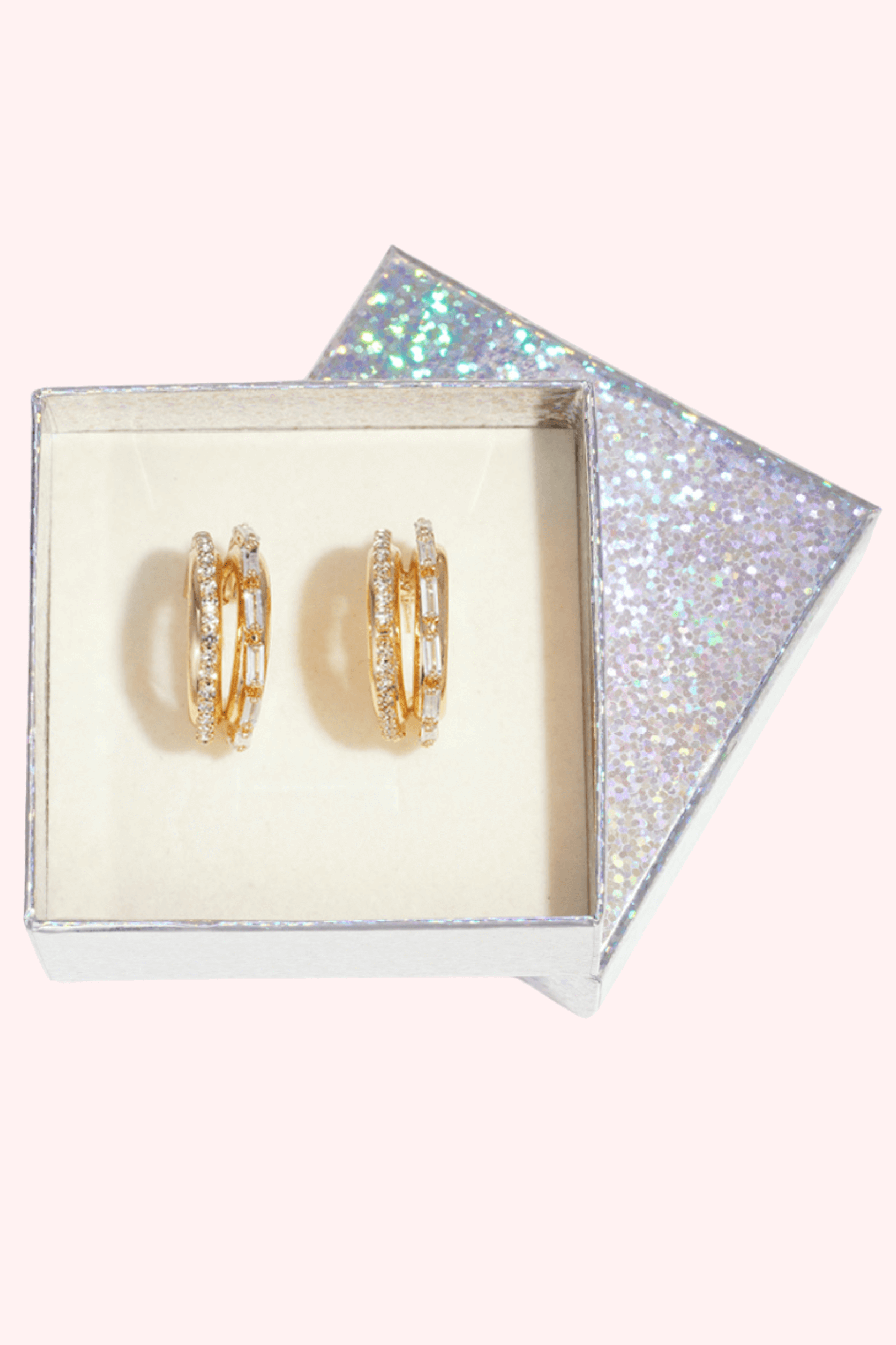 Diamonds everywhere oorbel - Goud