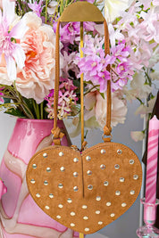 Sweet heart bag - Cognac