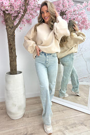 Cozy crush sweater - Beige