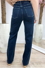 Full length straight jeans T6315-2 - Jeans blue