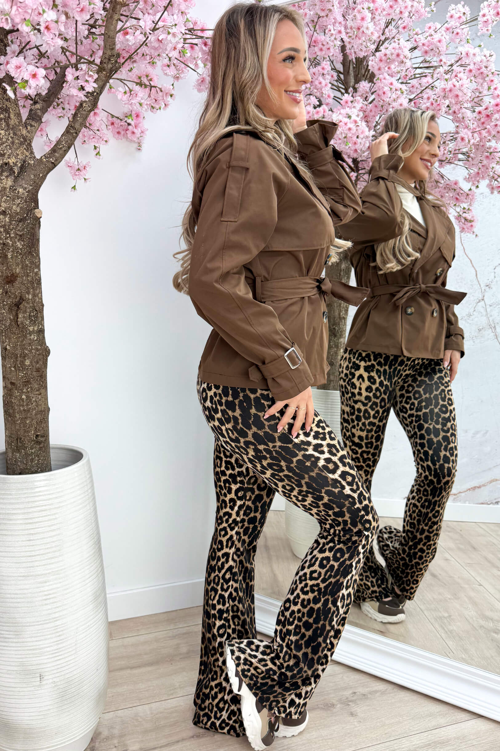 On trench trenchcoat - Cognac
