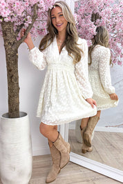 Hearts in the air dress - Beige