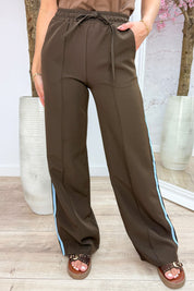 Yours to keep stripe pantalon - Sky blue