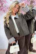 51061 Jacket (AGB Fashion) - Brown