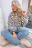 Purrfectly wild trui - Taupe