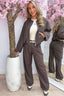 Trend alert co-ord - Brown