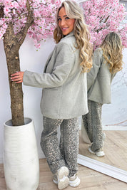 Teddy blazer - Taupe