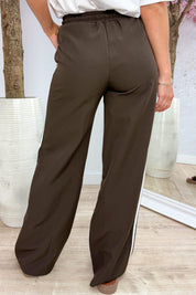 Just for you stripe pantalon - Bruin